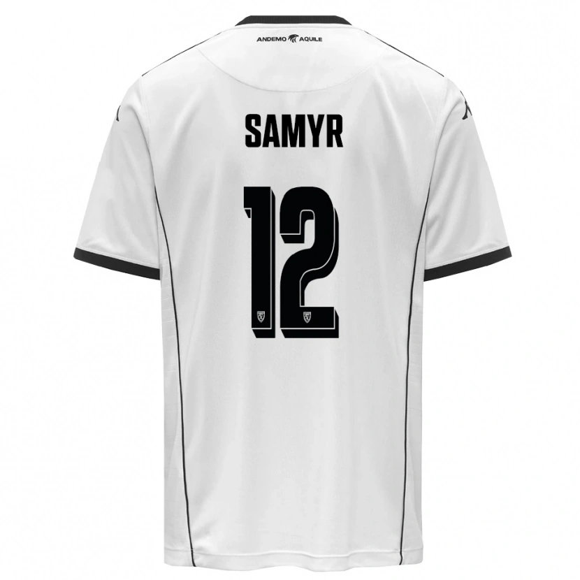 Danxen Damen Walid Samyr #12 Weiß Schwarz Heimtrikot Trikot 2025/26 T-Shirt Österreich