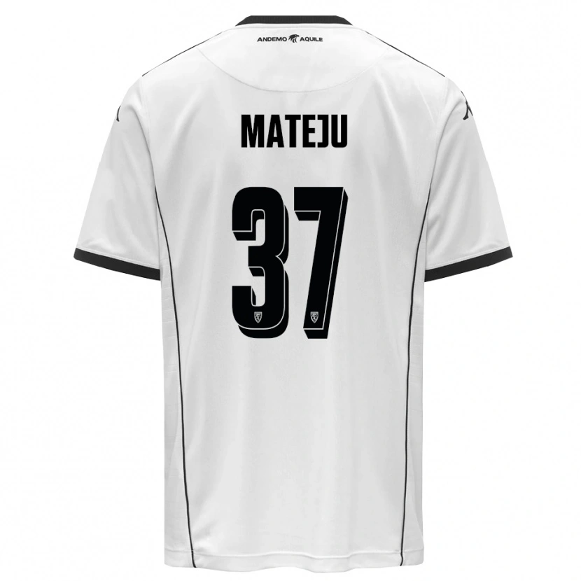 Danxen Damen Ales Mateju #37 Weiß Schwarz Heimtrikot Trikot 2025/26 T-Shirt Österreich