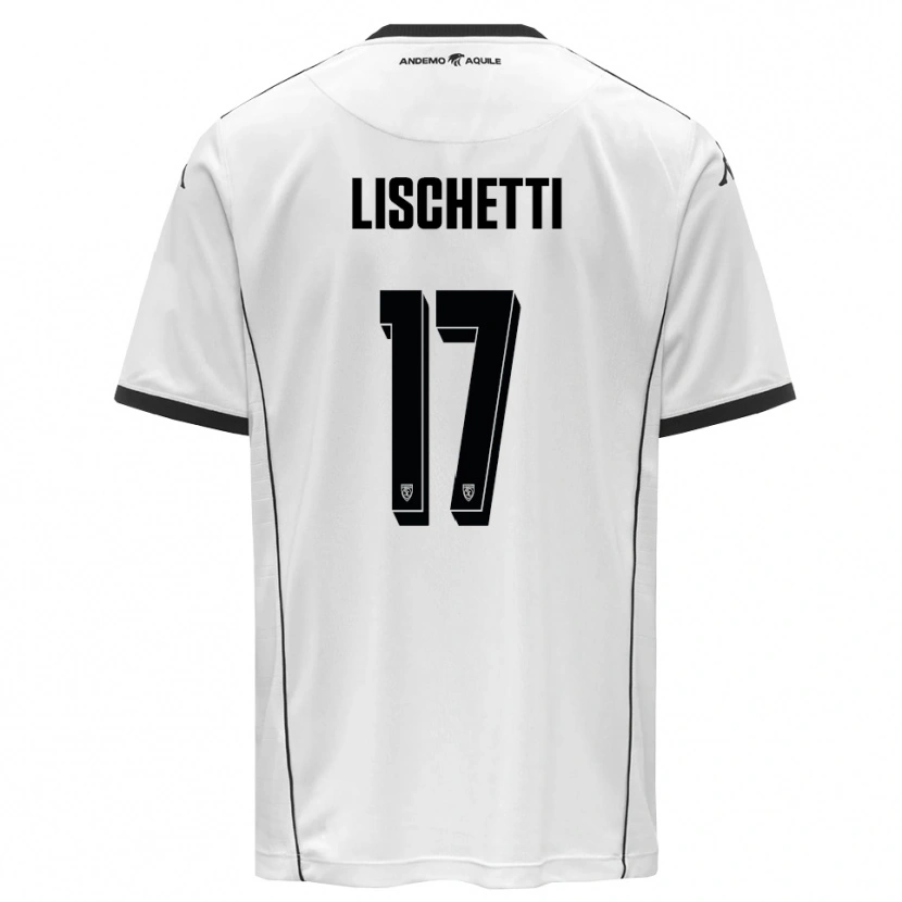 Danxen Damen Lorenzo Lischetti #17 Weiß Schwarz Heimtrikot Trikot 2025/26 T-Shirt Österreich