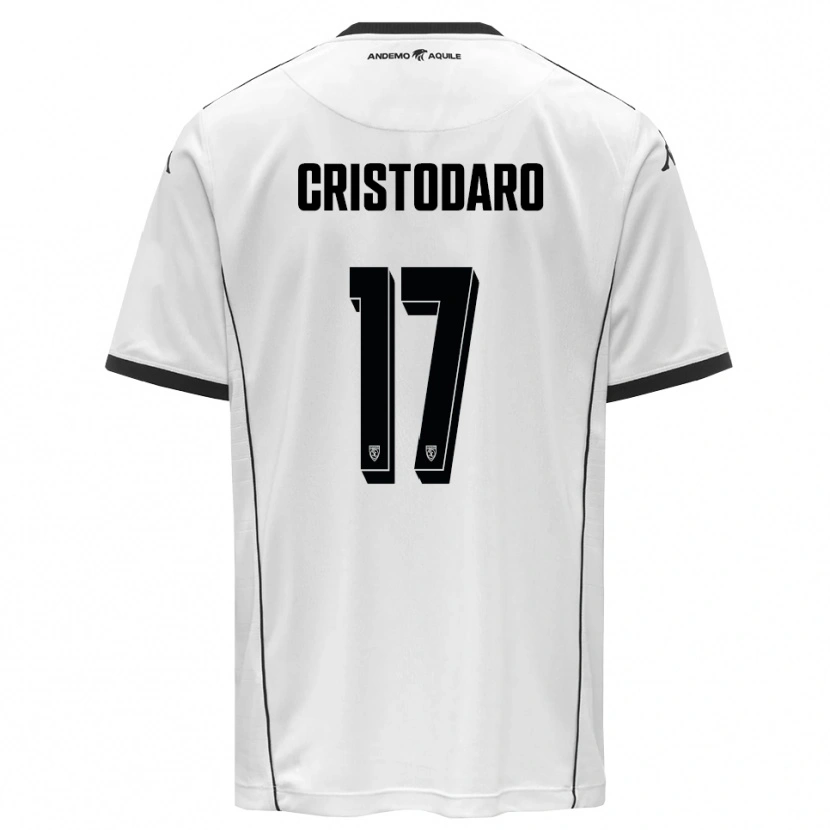 Danxen Damen Lorenzo Cristodaro #17 Weiß Schwarz Heimtrikot Trikot 2025/26 T-Shirt Österreich