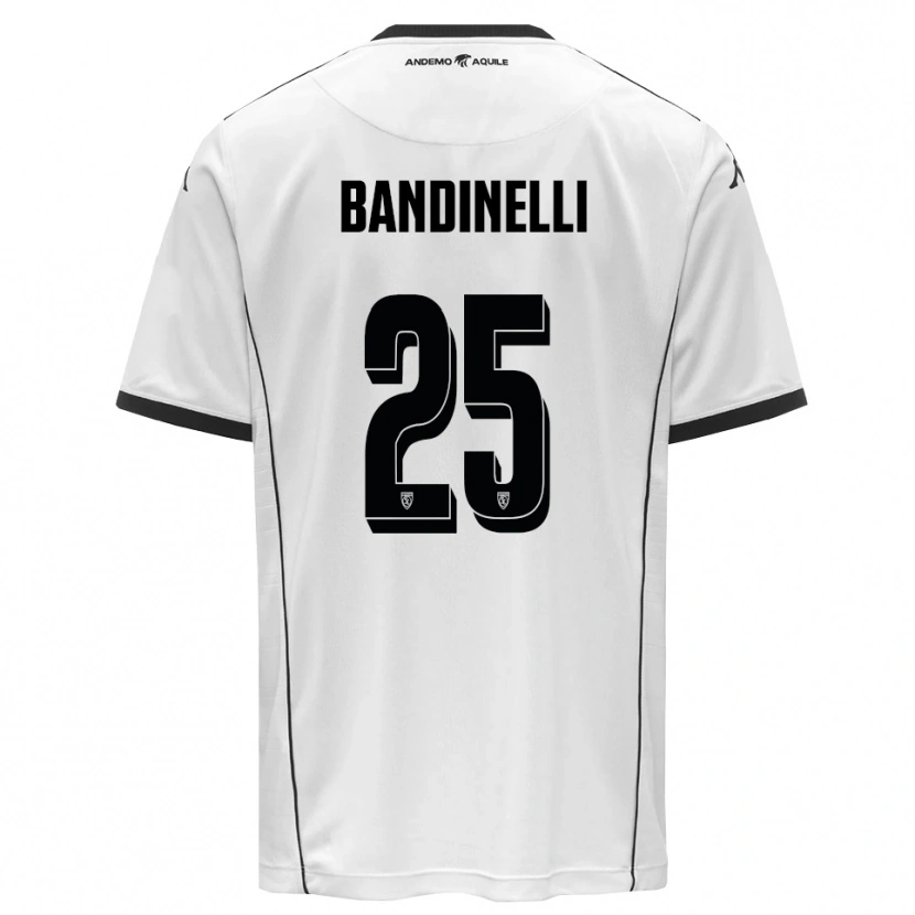 Danxen Damen Filippo Bandinelli #25 Weiß Schwarz Heimtrikot Trikot 2025/26 T-Shirt Österreich