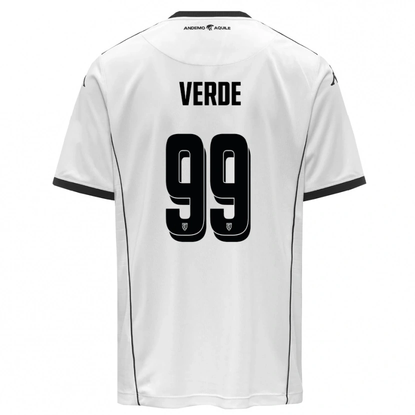Danxen Damen Daniele Verde #99 Weiß Schwarz Heimtrikot Trikot 2025/26 T-Shirt Österreich