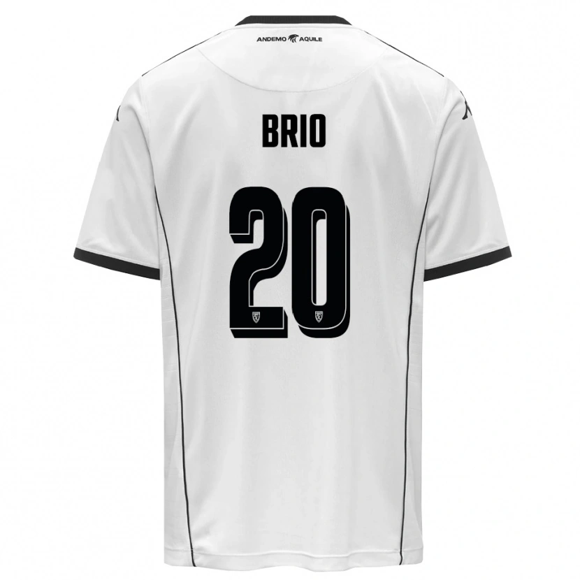Danxen Damen Alessandro Brio #20 Weiß Schwarz Heimtrikot Trikot 2025/26 T-Shirt Österreich
