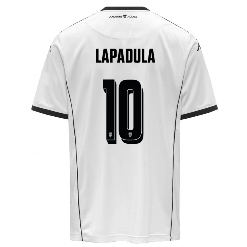 Danxen Damen Gianluca Lapadula #10 Weiß Schwarz Heimtrikot Trikot 2025/26 T-Shirt Österreich