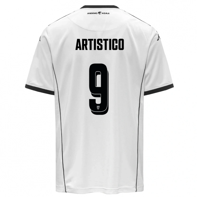 Danxen Damen Gabriele Artistico #9 Weiß Schwarz Heimtrikot Trikot 2025/26 T-Shirt Österreich
