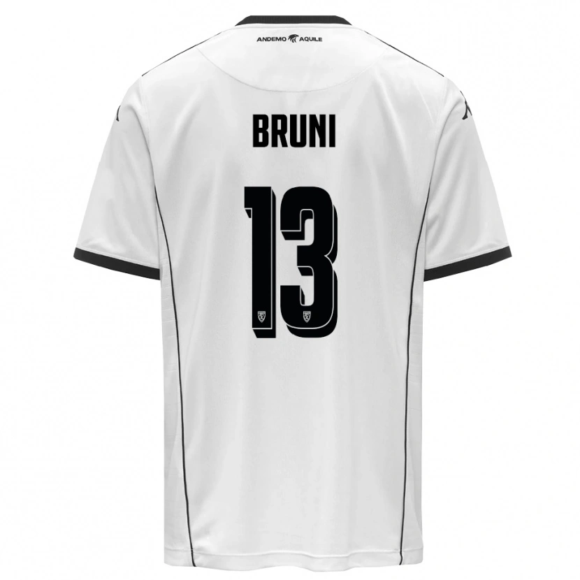 Danxen Damen Filippo Bruni #13 Weiß Schwarz Heimtrikot Trikot 2025/26 T-Shirt Österreich