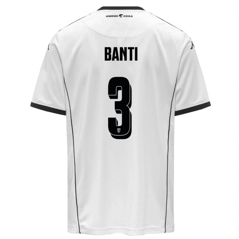 Danxen Damen Alessandro Banti #3 Weiß Schwarz Heimtrikot Trikot 2025/26 T-Shirt Österreich