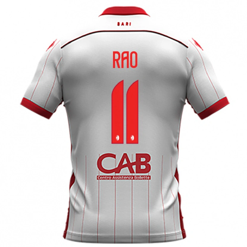 Danxen Damen Emanuele Rao #11 Weiß Rot Heimtrikot Trikot 2025/26 T-Shirt Österreich