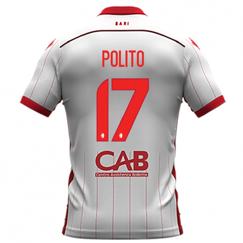 Danxen Damen Fabio Polito #17 Weiß Rot Heimtrikot Trikot 2025/26 T-Shirt Österreich