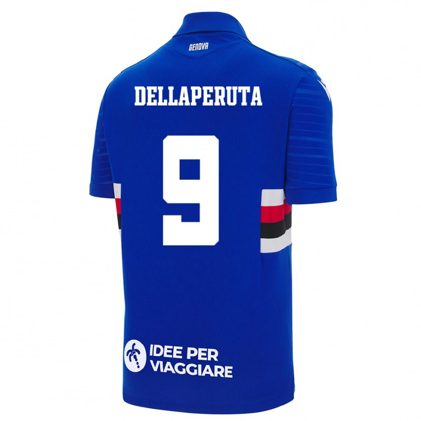 Danxen Damen Tori Dellaperuta #9 Blau Weiß Heimtrikot Trikot 2025/26 T-Shirt Österreich