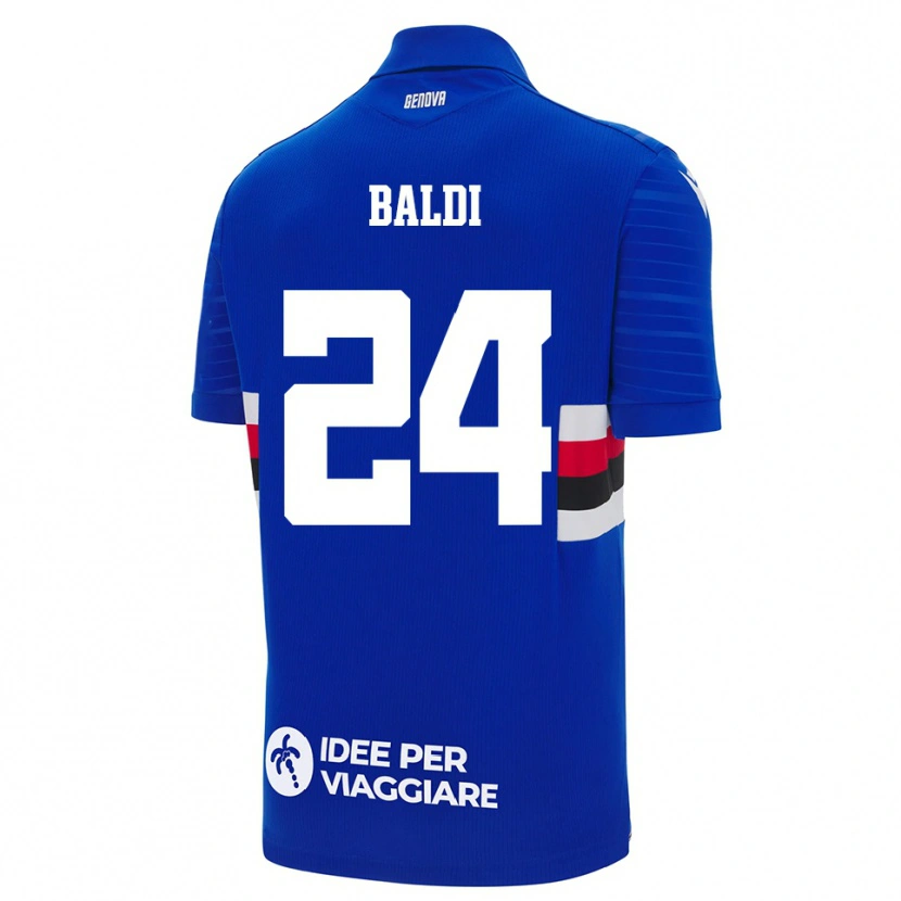 Danxen Damen Sara Baldi #24 Blau Weiß Heimtrikot Trikot 2025/26 T-Shirt Österreich