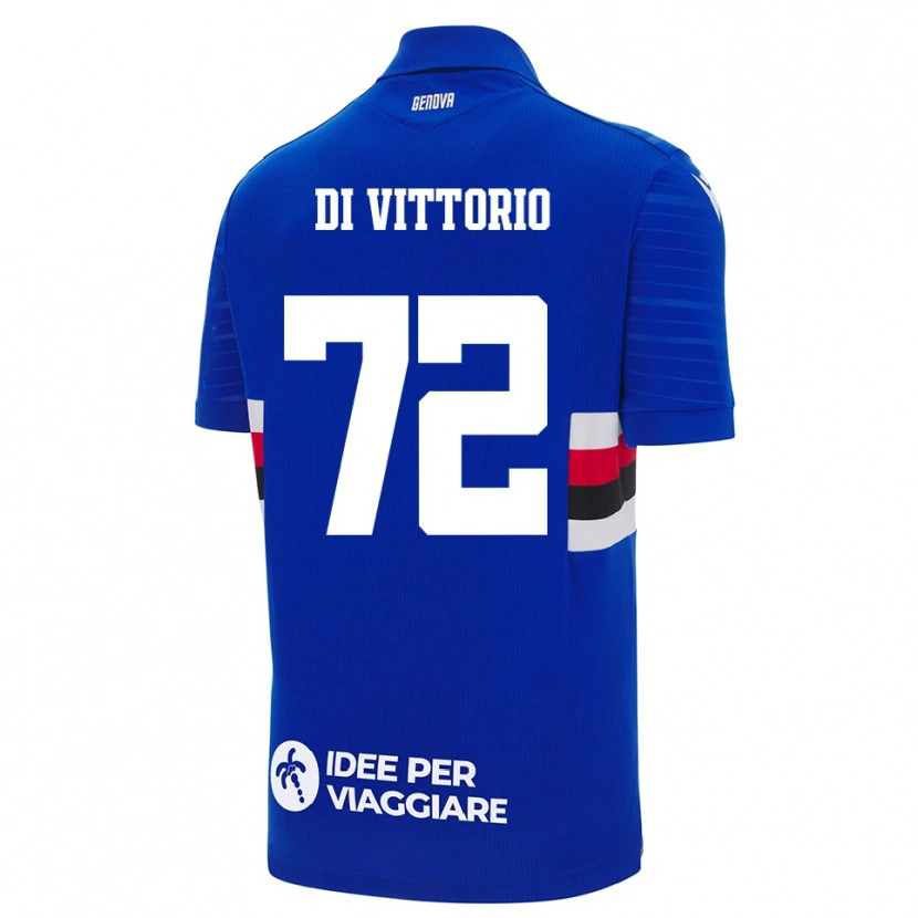 Danxen Damen Irene Di Vittorio #72 Blau Weiß Heimtrikot Trikot 2025/26 T-Shirt Österreich