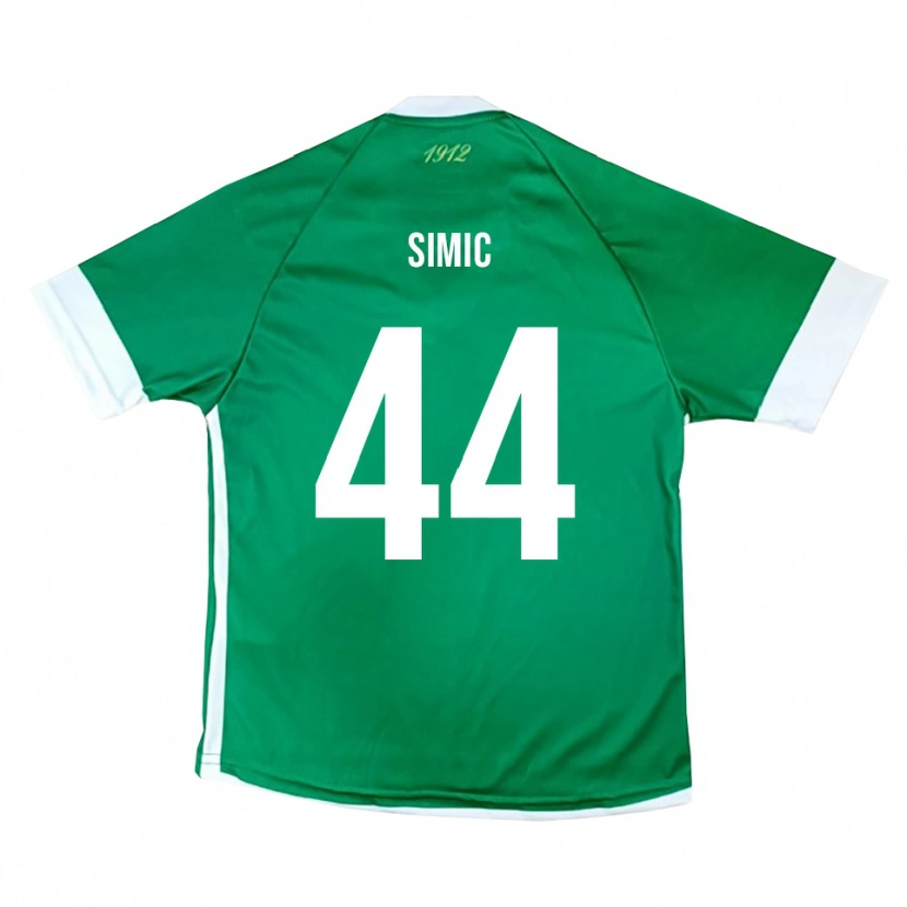 Danxen Damen Lorenco Simic #44 Grün Weiß Heimtrikot Trikot 2025/26 T-Shirt Österreich