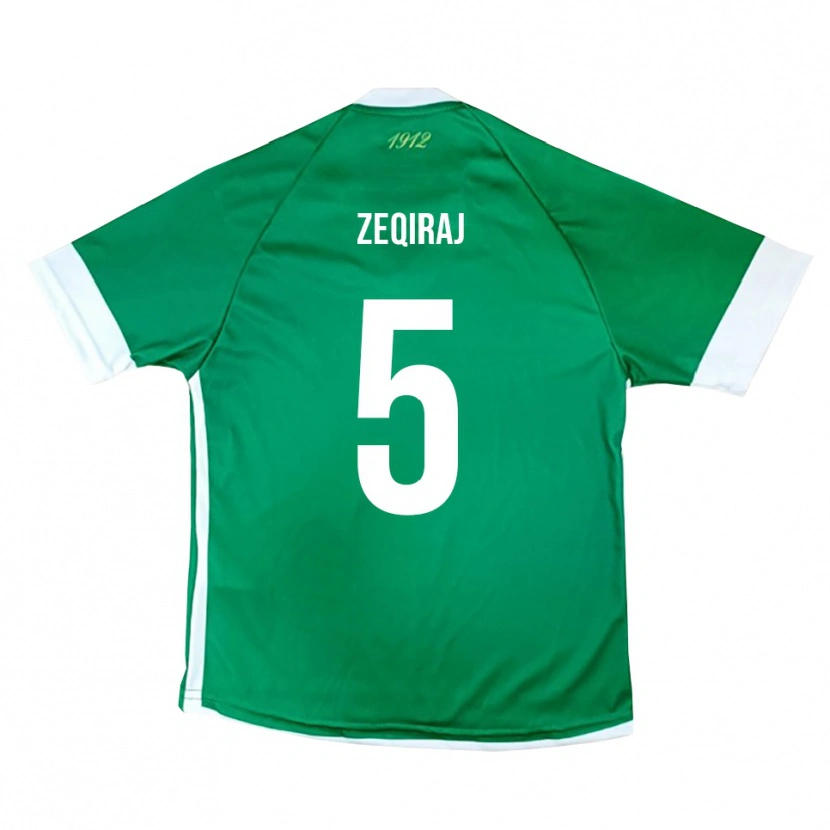 Danxen Damen Leon Zeqiraj #5 Grün Weiß Heimtrikot Trikot 2025/26 T-Shirt Österreich