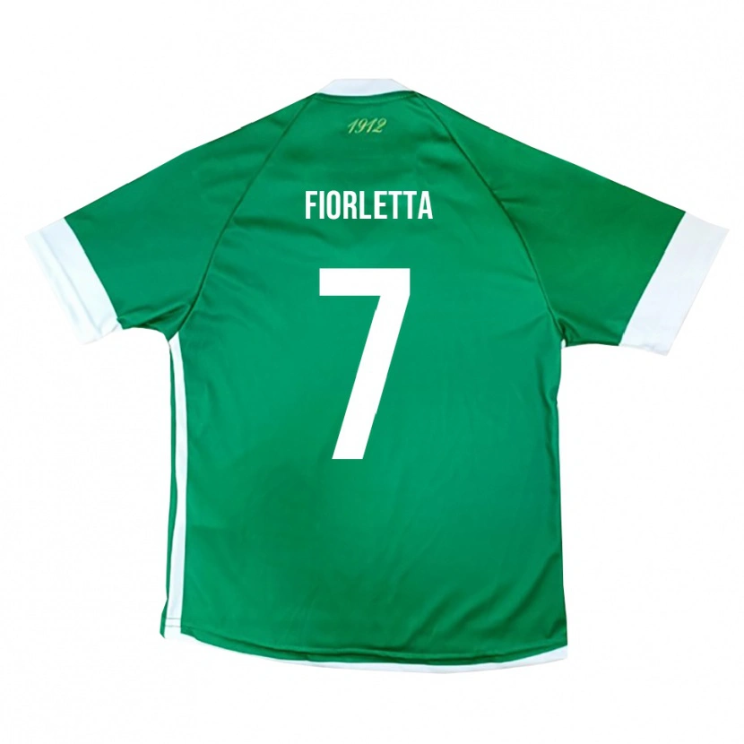 Danxen Damen Gianmarco Fiorletta #7 Grün Weiß Heimtrikot Trikot 2025/26 T-Shirt Österreich