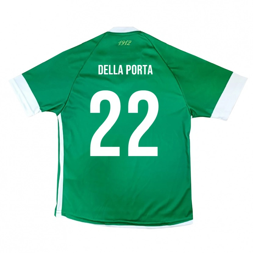 Danxen Damen Simone Della Porta #22 Grün Weiß Heimtrikot Trikot 2025/26 T-Shirt Österreich