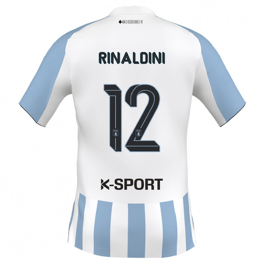 Danxen Damen Ruben Rinaldini #12 Weiß Himmelblau Heimtrikot Trikot 2025/26 T-Shirt Österreich