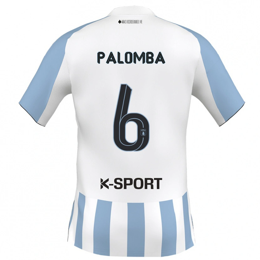 Danxen Damen Luigi Palomba #6 Weiß Himmelblau Heimtrikot Trikot 2025/26 T-Shirt Österreich