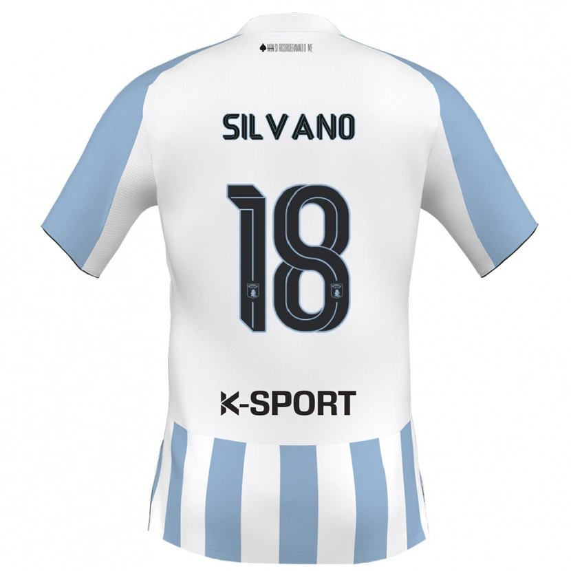 Danxen Damen Matteo Silvano #18 Weiß Himmelblau Heimtrikot Trikot 2025/26 T-Shirt Österreich