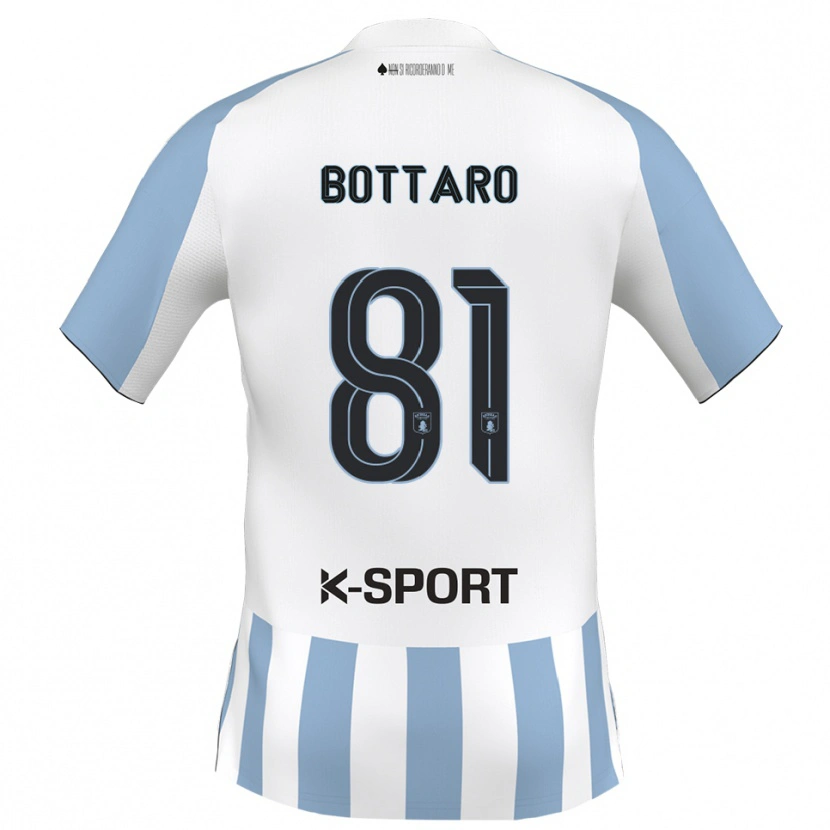 Danxen Damen Andrea Bottaro #81 Weiß Himmelblau Heimtrikot Trikot 2025/26 T-Shirt Österreich