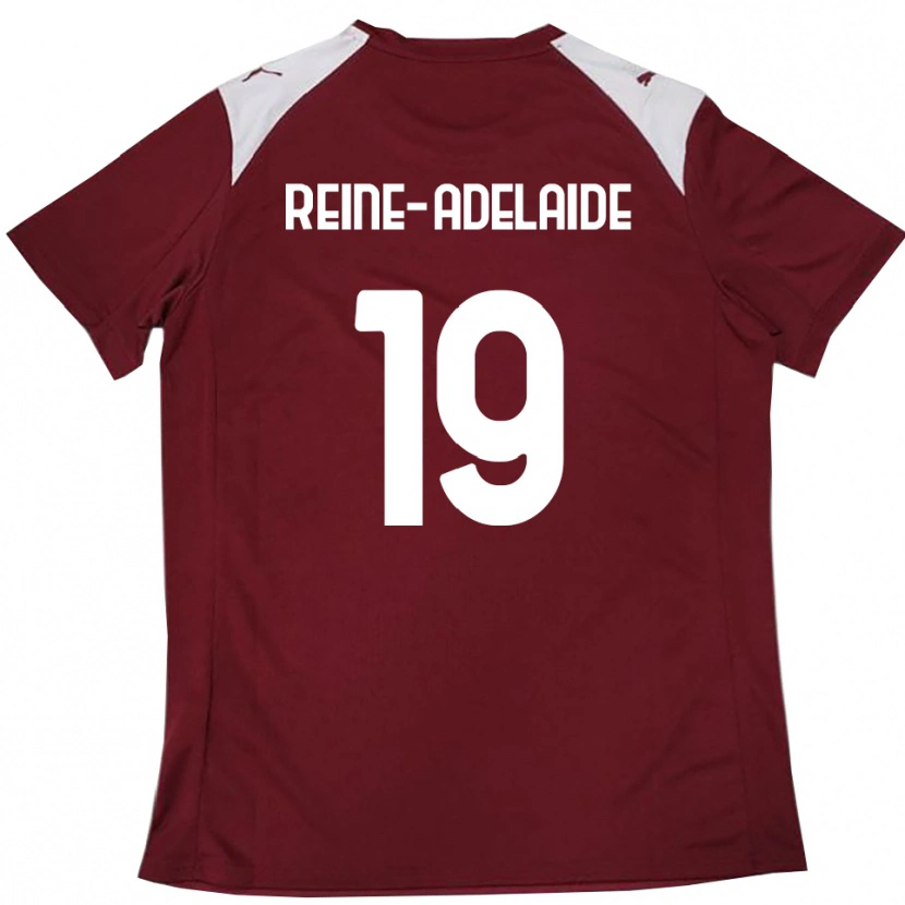Danxen Damen Jeff Reine-Adelaide #19 Burgunderrot Weiß Heimtrikot Trikot 2025/26 T-Shirt Österreich