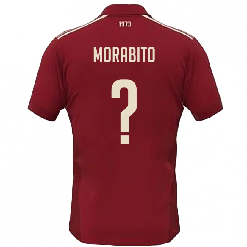 Danxen Damen Francesco Morabito #0 Burgunderrot Weiß Heimtrikot Trikot 2025/26 T-Shirt Österreich