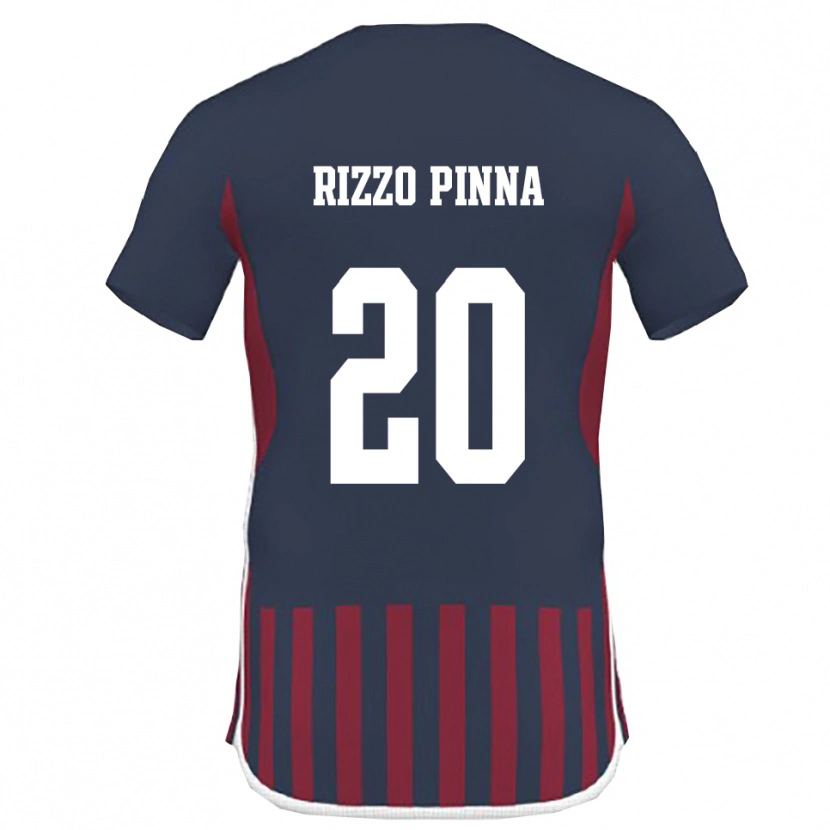 Danxen Damen Andrea Rizzo Pinna #20 Marineblau Rot Heimtrikot Trikot 2025/26 T-Shirt Österreich