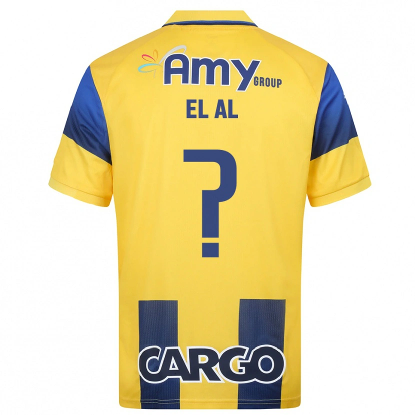 Danxen Damen Tom El Al #0 Gelb Marineblau Heimtrikot Trikot 2025/26 T-Shirt Österreich