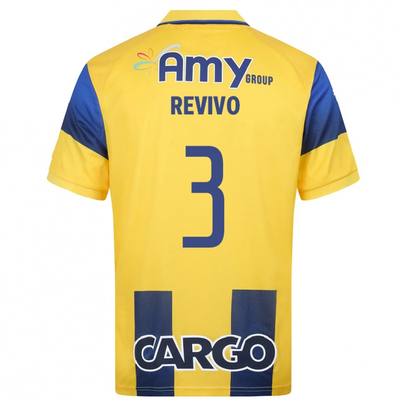 Danxen Damen Roy Revivo #3 Gelb Marineblau Heimtrikot Trikot 2025/26 T-Shirt Österreich