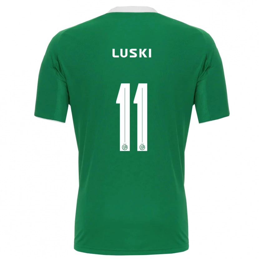 Danxen Damen Liam Luski #11 Grün Weiß Heimtrikot Trikot 2025/26 T-Shirt Österreich