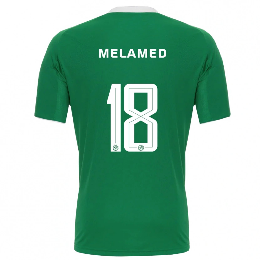 Danxen Damen Guy Melamed #18 Grün Weiß Heimtrikot Trikot 2025/26 T-Shirt Österreich