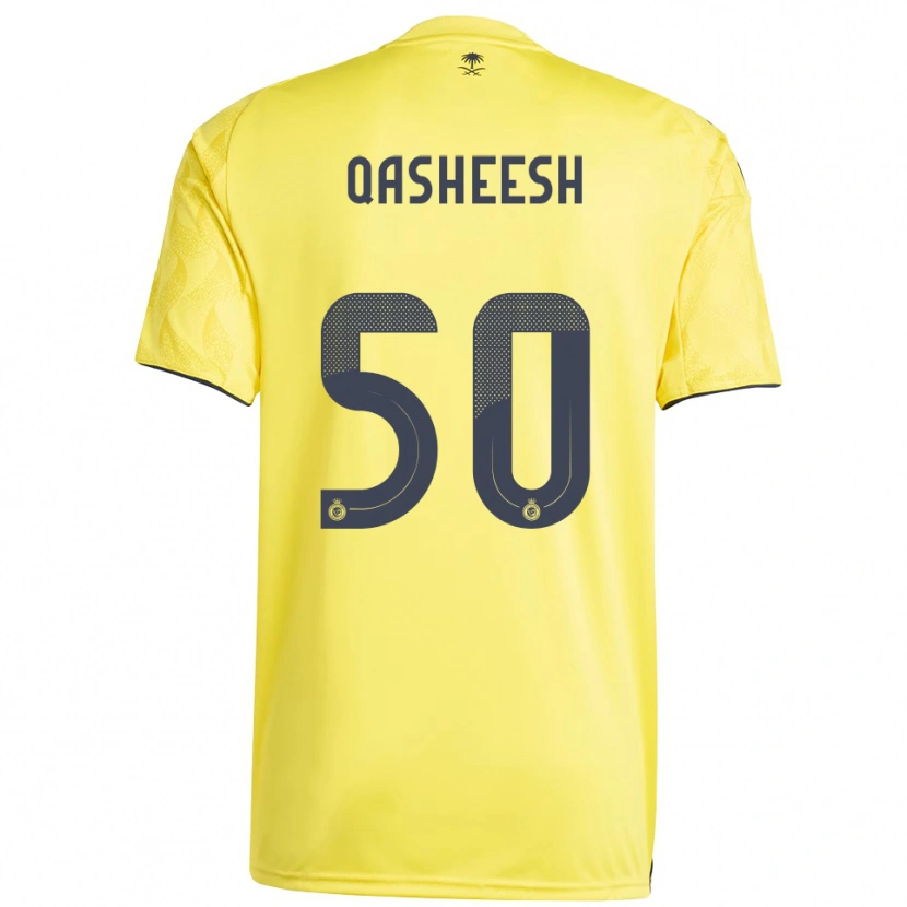 Danxen Damen Majed Qasheesh #50 Gelb Schwarz Heimtrikot Trikot 2025/26 T-Shirt Österreich