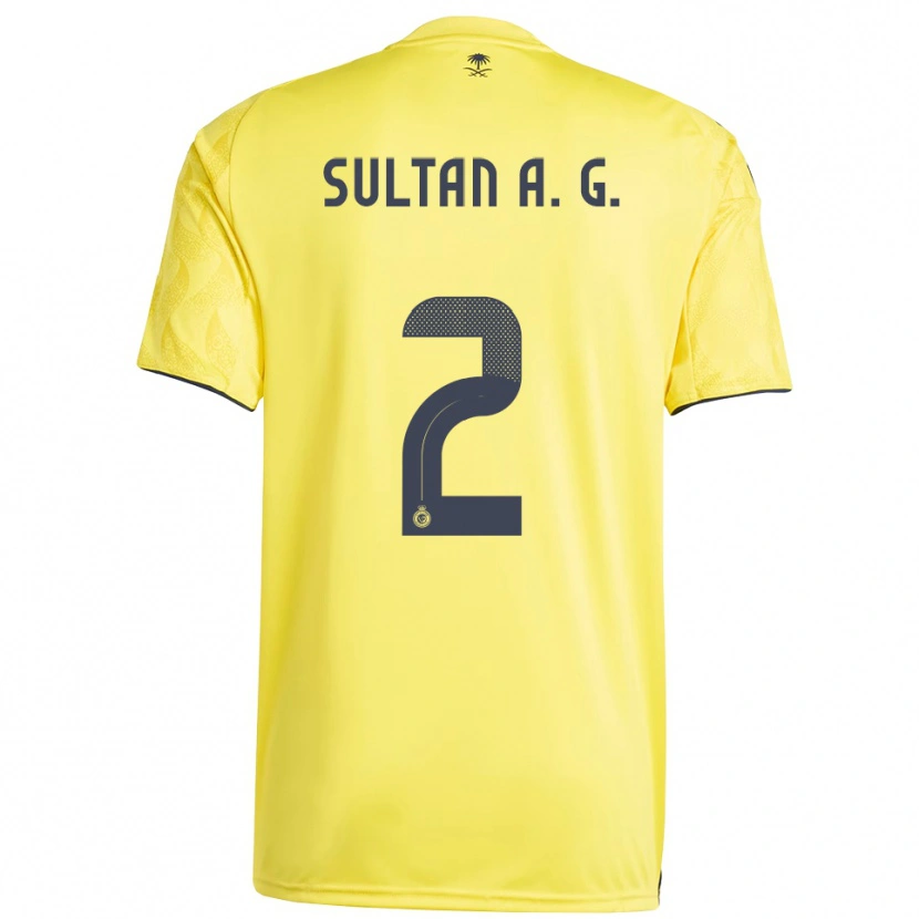 Danxen Damen Sultan Al-Ghannam #2 Gelb Schwarz Heimtrikot Trikot 2025/26 T-Shirt Österreich
