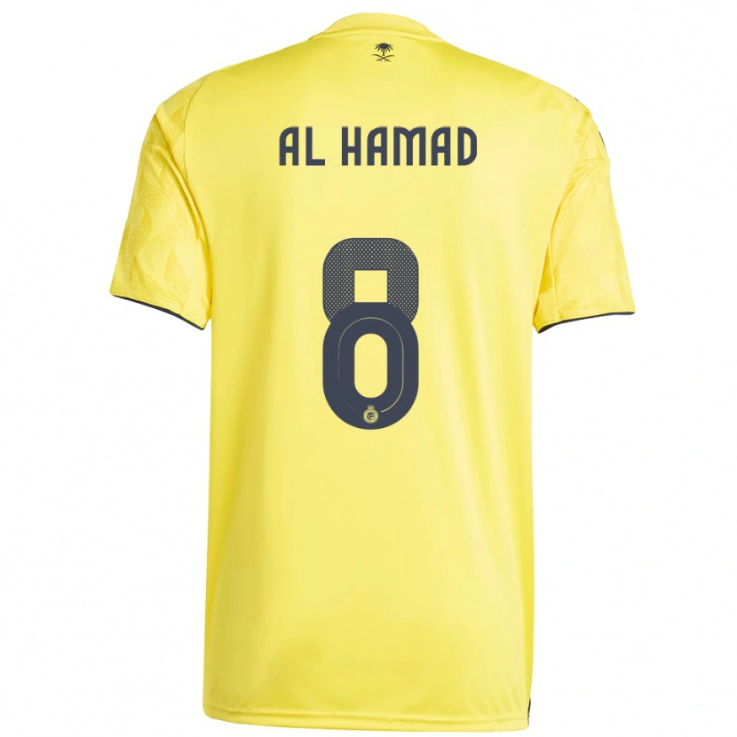 Danxen Damen Sara Al-Hamad #8 Gelb Schwarz Heimtrikot Trikot 2025/26 T-Shirt Österreich