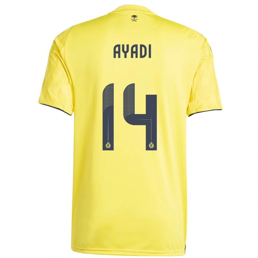 Danxen Damen Ghada Ayadi #14 Gelb Schwarz Heimtrikot Trikot 2025/26 T-Shirt Österreich