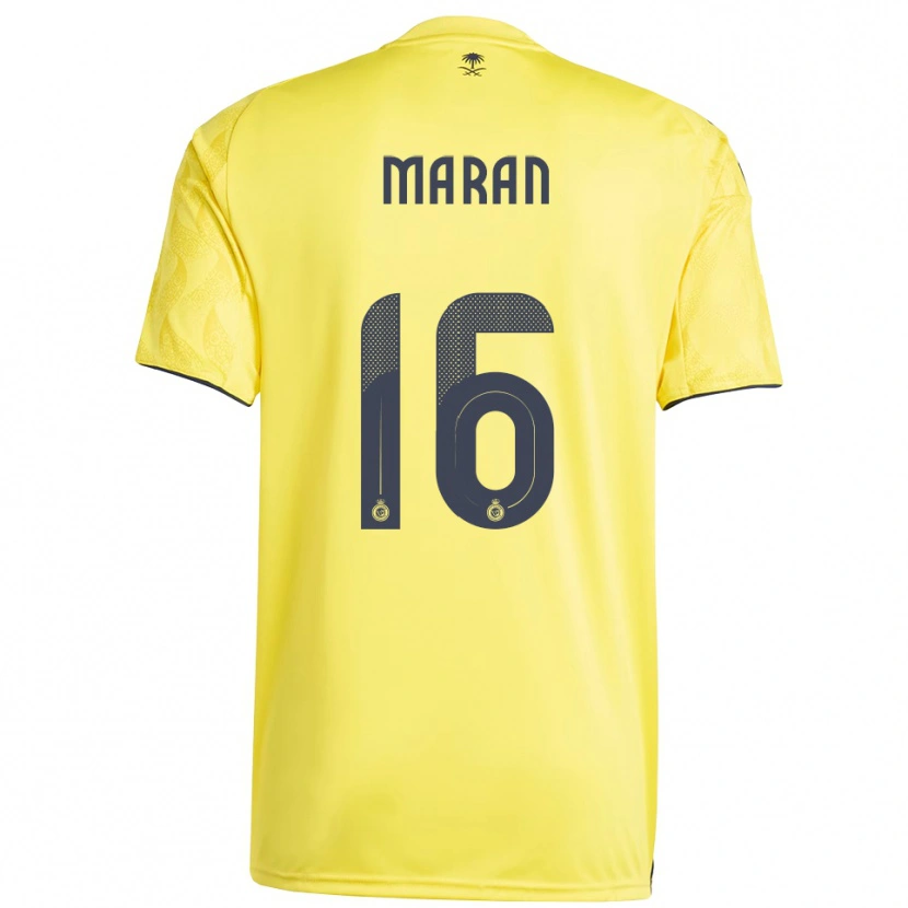Danxen Damen Mohammed Marran #16 Gelb Schwarz Heimtrikot Trikot 2025/26 T-Shirt Österreich