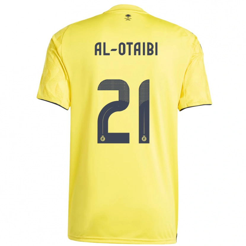 Danxen Damen Abdulrahman Al-Otaibi #21 Gelb Schwarz Heimtrikot Trikot 2025/26 T-Shirt Österreich