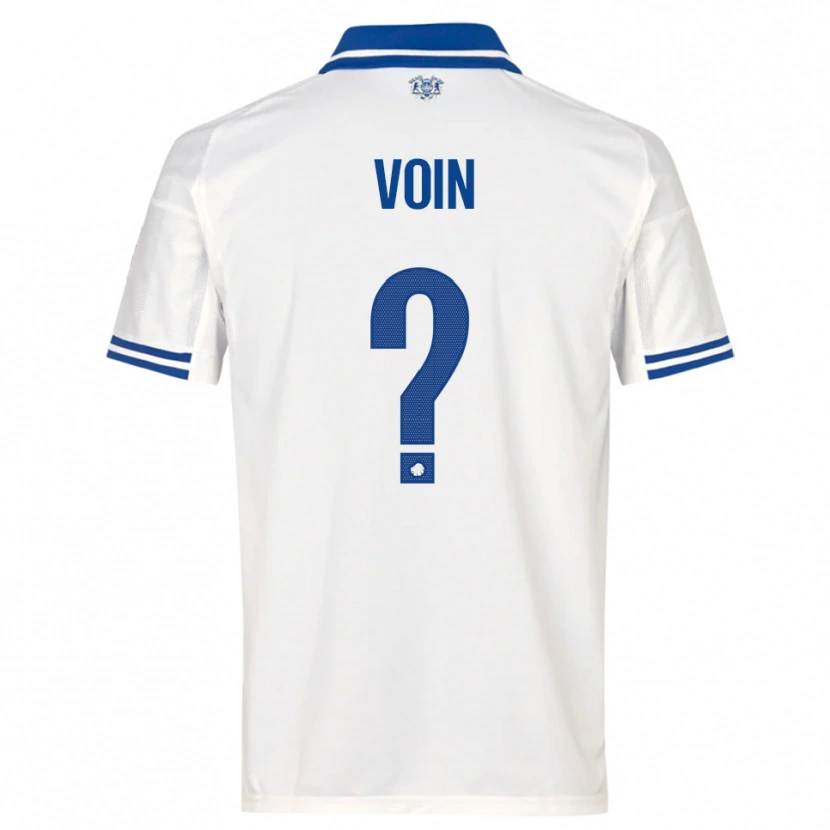 Danxen Damen Simon Voin #0 Weiß Blau Heimtrikot Trikot 2025/26 T-Shirt Österreich