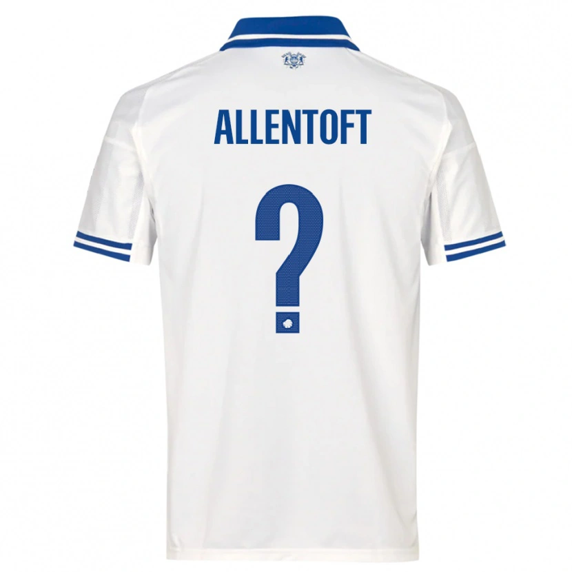Danxen Damen Philip Allentoft #0 Weiß Blau Heimtrikot Trikot 2025/26 T-Shirt Österreich