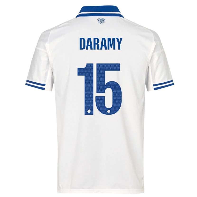 Danxen Damen Abdul Daramy #15 Weiß Blau Heimtrikot Trikot 2025/26 T-Shirt Österreich