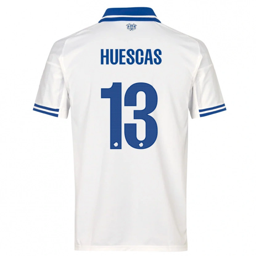 Danxen Damen Rodrigo Huescas #13 Weiß Blau Heimtrikot Trikot 2025/26 T-Shirt Österreich