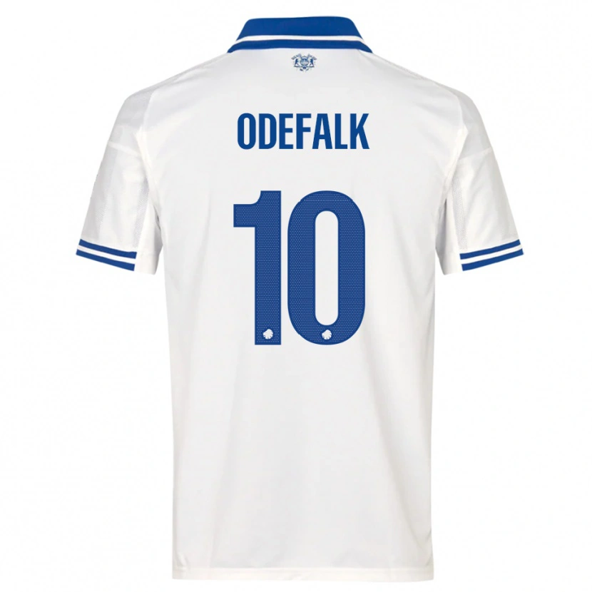 Danxen Damen Alexander Odefalk #10 Weiß Blau Heimtrikot Trikot 2025/26 T-Shirt Österreich