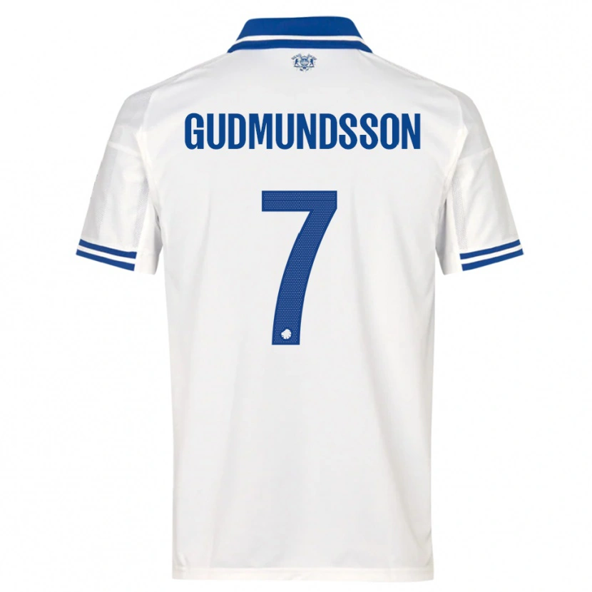 Danxen Damen Galdur Gudmundsson #7 Weiß Blau Heimtrikot Trikot 2025/26 T-Shirt Österreich