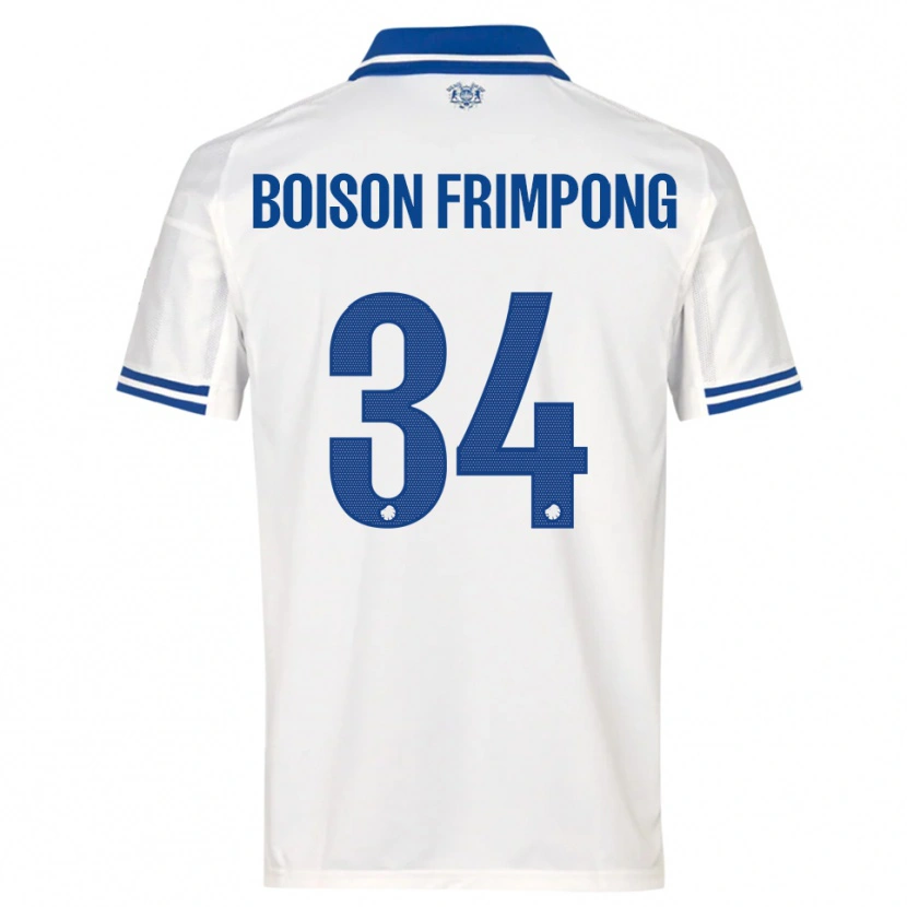 Danxen Damen David Boison Frimpong #34 Weiß Blau Heimtrikot Trikot 2025/26 T-Shirt Österreich