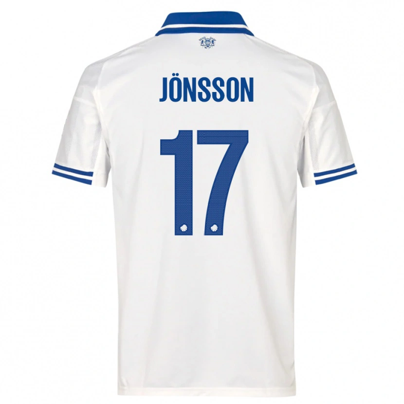 Danxen Damen Neo Jönsson #17 Weiß Blau Heimtrikot Trikot 2025/26 T-Shirt Österreich