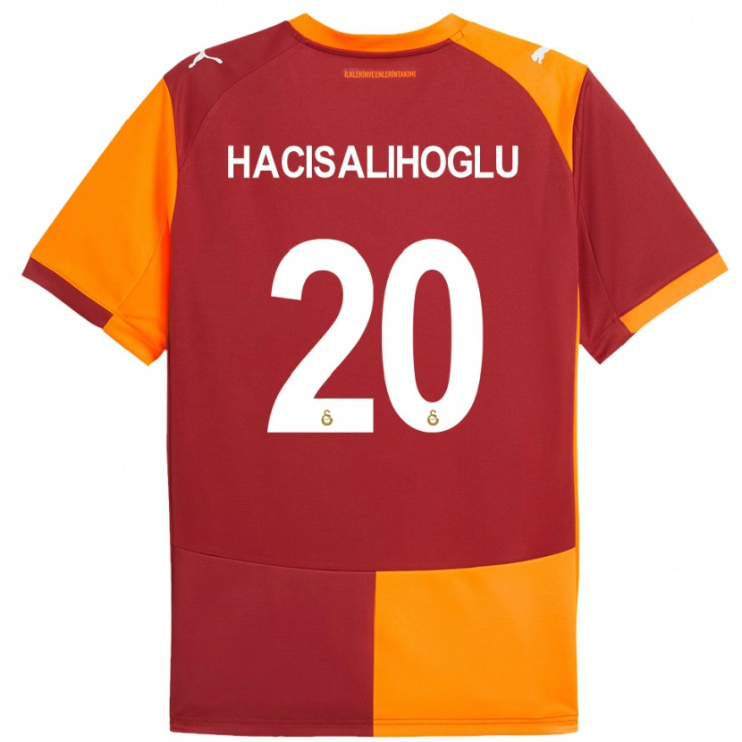 Danxen Damen Arda Hacisalihoglu #20 Rot Orange Heimtrikot Trikot 2025/26 T-Shirt Österreich