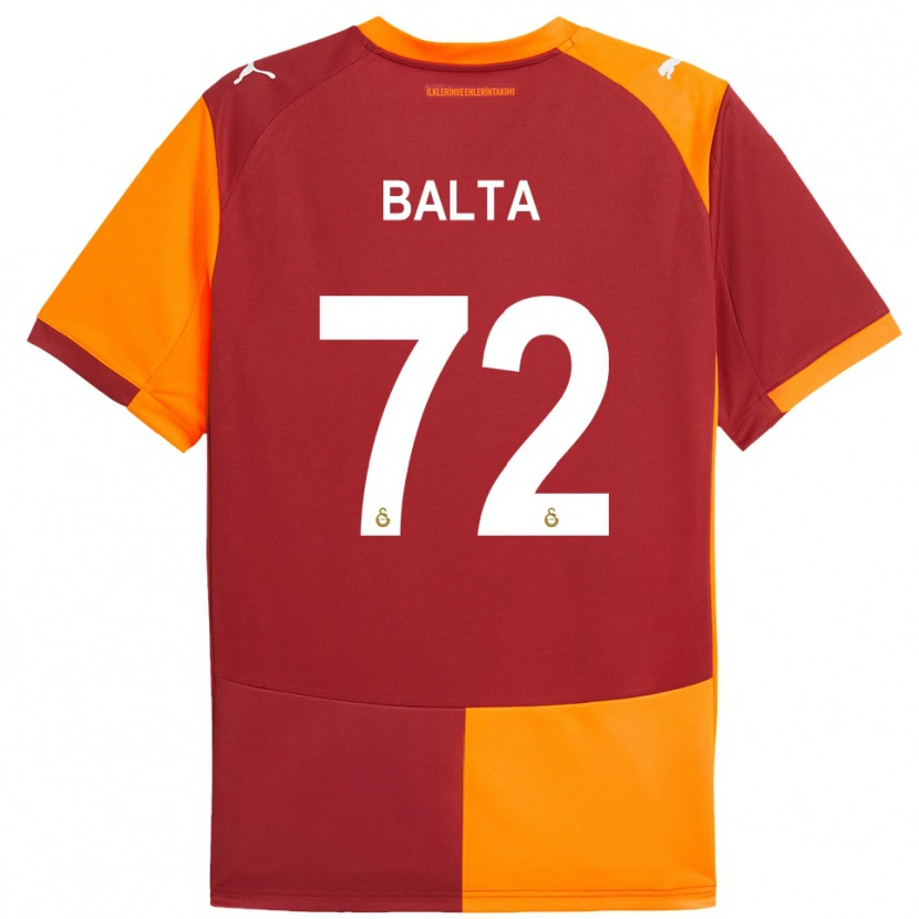 Danxen Damen Çağrı Balta #72 Rot Orange Heimtrikot Trikot 2025/26 T-Shirt Österreich