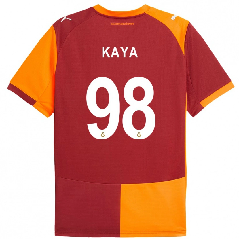 Danxen Damen Eren Kaya #98 Rot Orange Heimtrikot Trikot 2025/26 T-Shirt Österreich