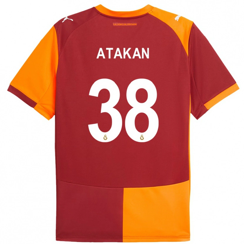 Danxen Damen Atakan Ordu #38 Rot Orange Heimtrikot Trikot 2025/26 T-Shirt Österreich