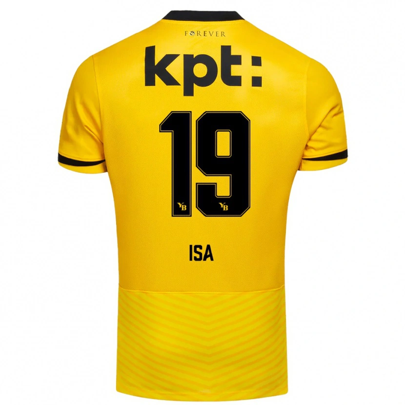 Danxen Damen Ron Isa #19 Gelb Schwarz Heimtrikot Trikot 2025/26 T-Shirt Österreich